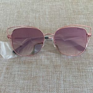 Guess Rose Gold colored framed sunglasses